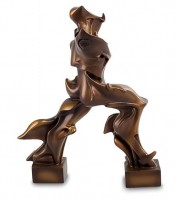 Статуэтка "Уникальные формы непрерывности в пространстве"