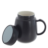 Набор из 2-х кружек с крышкой, 500 мл, L12 W9 H12 см
