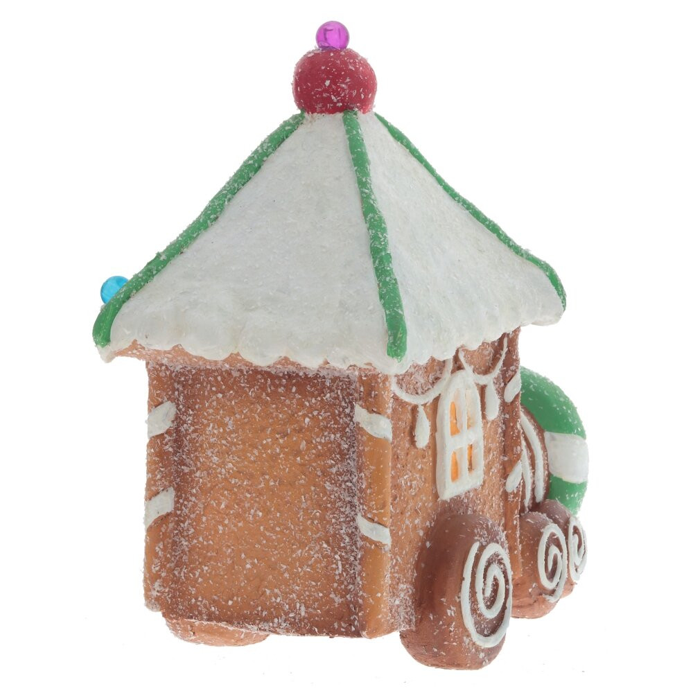 Фигурка декоративная с подсветкой "Паровозик", L35 W14 H28 см (3хAAА н/п)