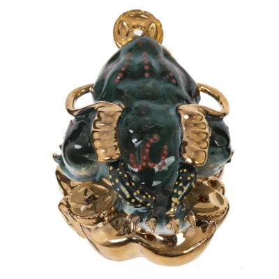 Фигурка декоративная "Денежная лягушка", L5 W6 H5,5 см