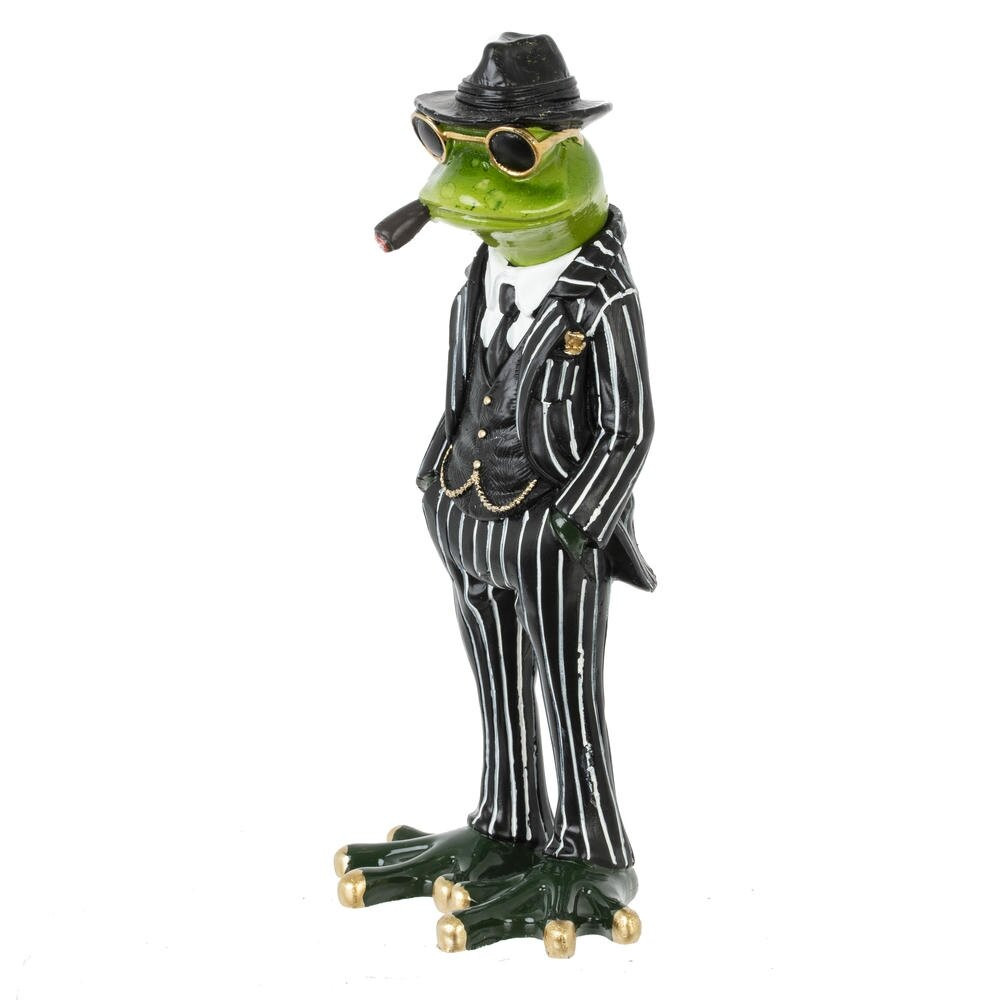 Фигурка декоративная "Лягушка", L7 W6 H16 см