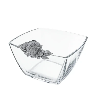 Чаша для орехов "Заяц" никелированная