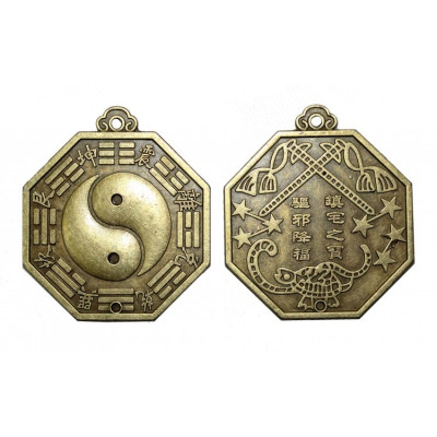 Декоративная монета "Yin Yang" 10 шт.