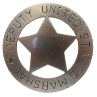 Декоративный значок "Федеральный маршал"