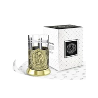 Набор для чая латунный "Рыбак (Советский)"