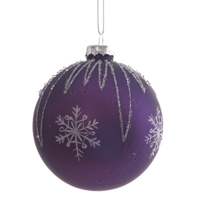 Украшение новогоднее "Шар", L8 W8 H9 см, 2в.