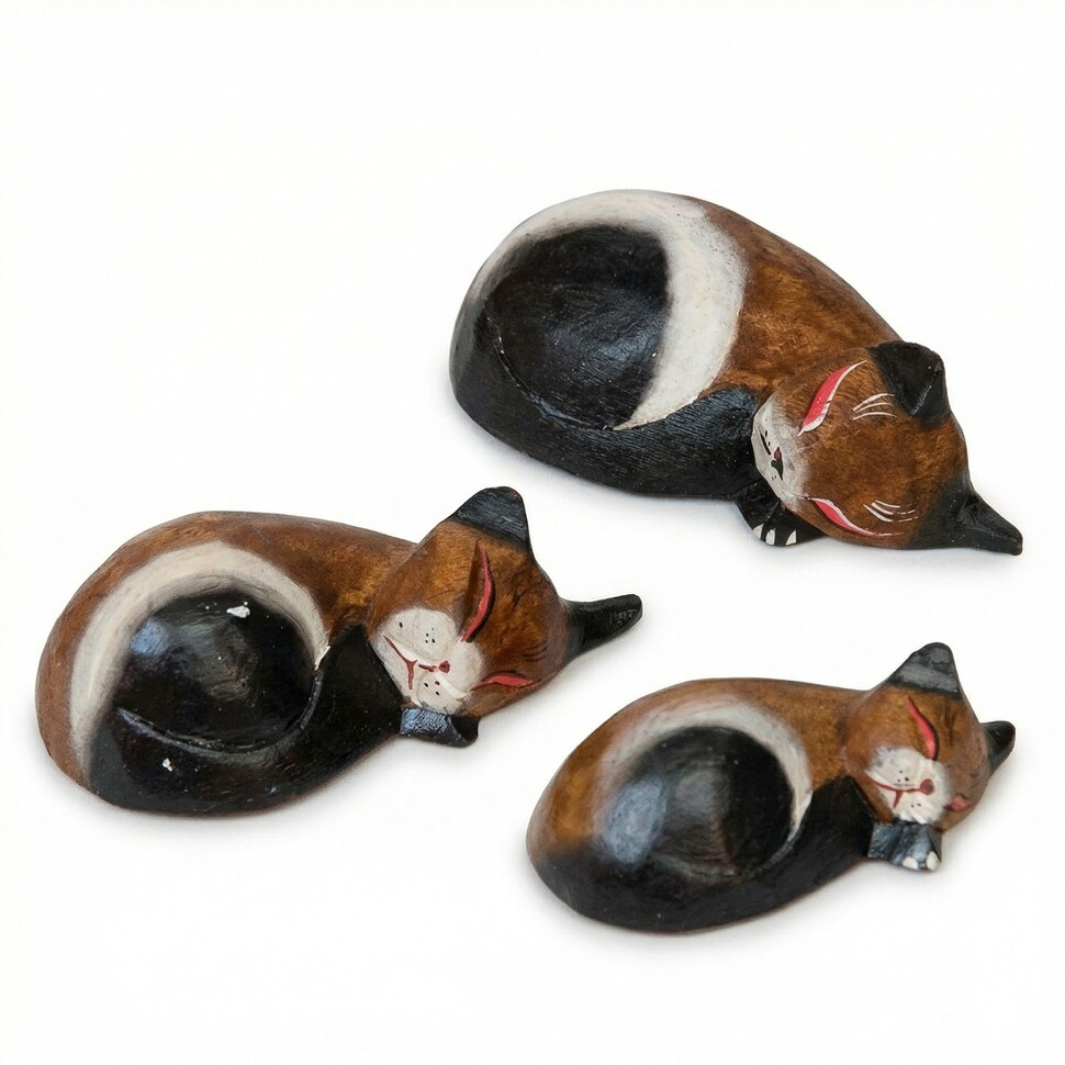 В1-0411 Статуэтка КОШКА рыжая, набор 3 шт. В1-0411 Статуэтка КОШКА рыжая, набор 3 шт.