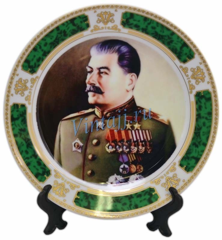 Часы с изображением сталина