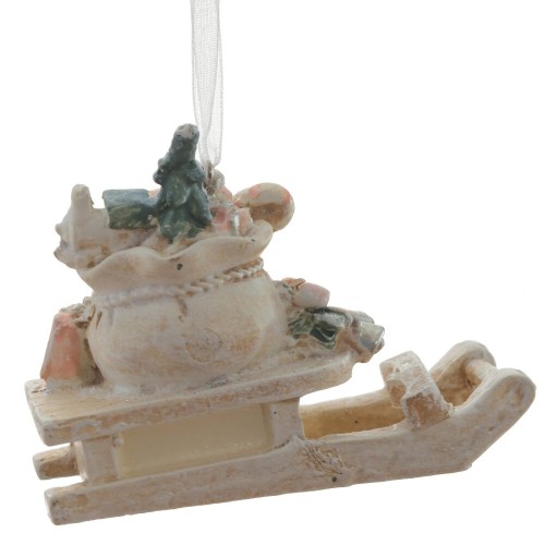 Изделие декоративное подвесное "Сани", L7 W3 H5,5 см Изделие декоративное подвесное "Сани", L7 W3 H5,5 см