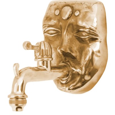 Водопроводный кран "Лицо"