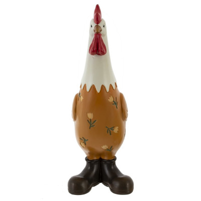 Фигурка декоративная "Петух", L13 W9 H25 см