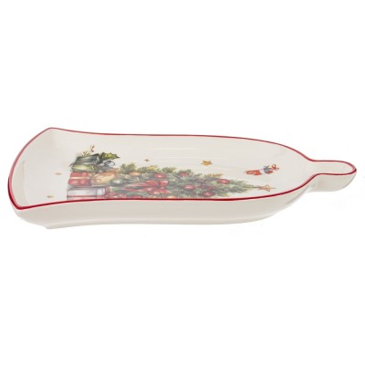 Блюдо "Елочка", L19 W25 H3 см