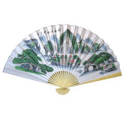 Настенный веер "Горы Китая"