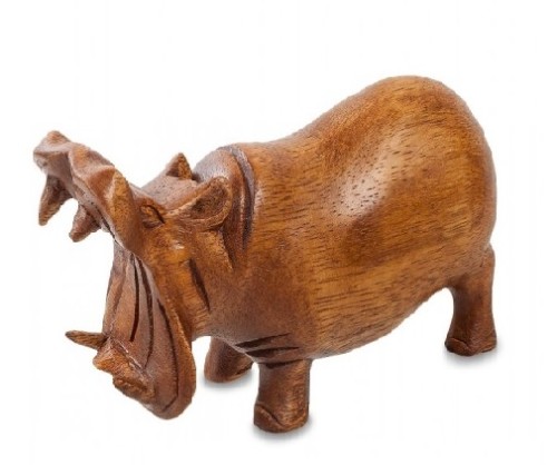 Интерьерная статуэтка "Грозный бегемот"                                