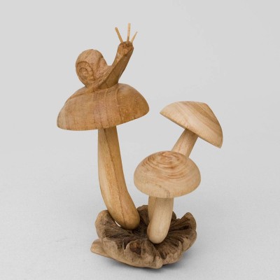 Статуэтка "Отдыхающая улитка"                           