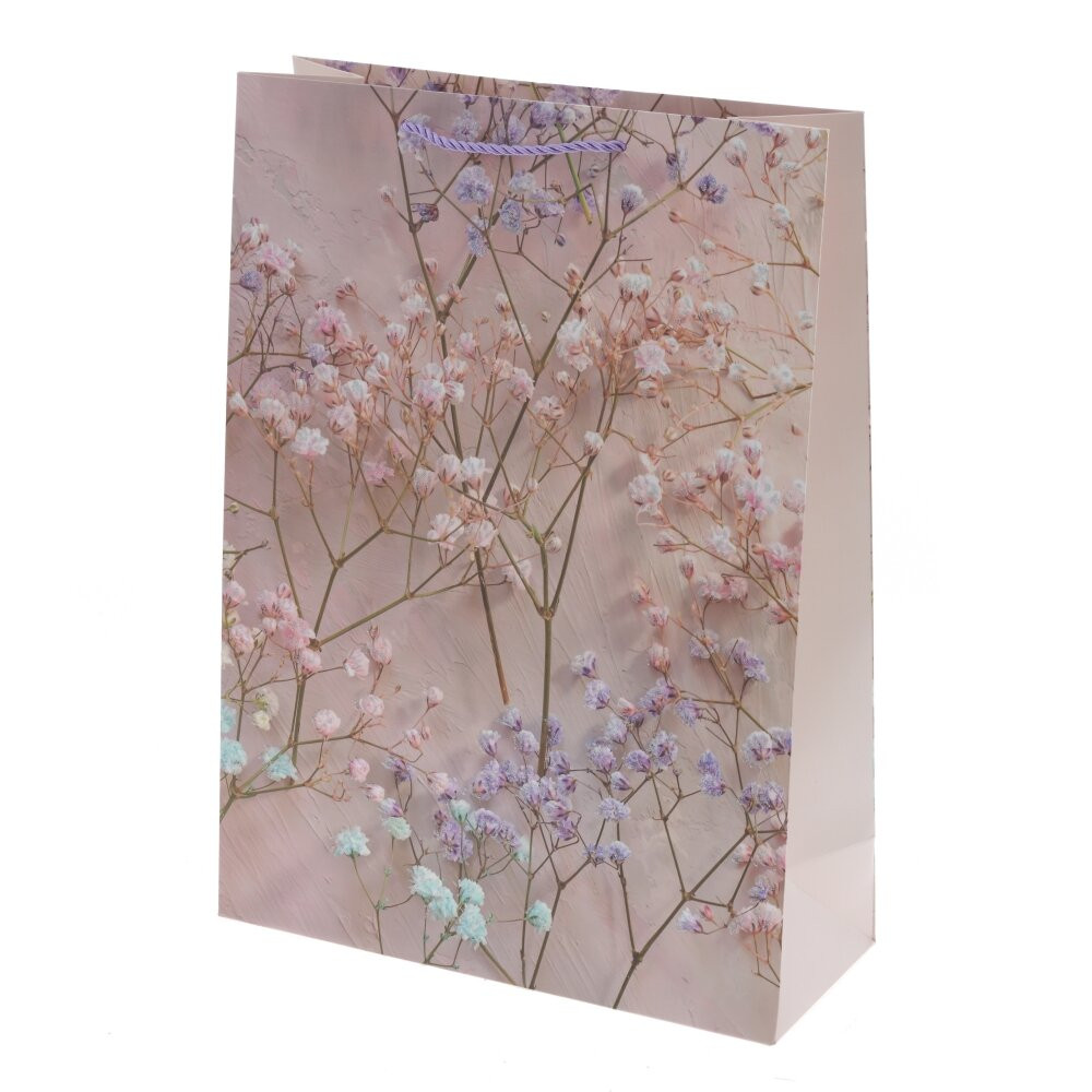 Набор из 12-ти пакетов подарочных (бумага 210г/м2, микс), L30 W12 H41,5 см, 4в.