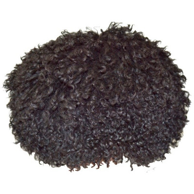 Туркменская папаха "Тельпек" чёрная