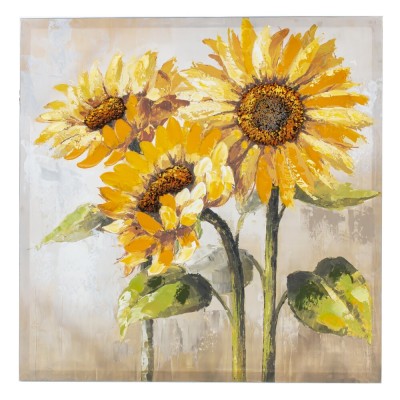Панно "Подсолнухи" L60 W3 H60 см