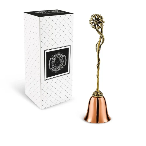 Колокольчик "Василек" медь-латунь с чернением Колокольчик "Василек" медь-латунь с чернением