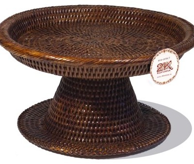 Плетеная подставка