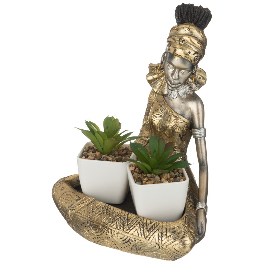 ПОДСТАВКА ДЕКОРАТИВНАЯ ДЛЯ МЕЛОЧЕЙ "АФРИКАНКА" 17*13,5*20,5 СМ ПОДСТАВКА ДЕКОРАТИВНАЯ ДЛЯ МЕЛОЧЕЙ "АФРИКАНКА" 17*13,5*20,5 СМ