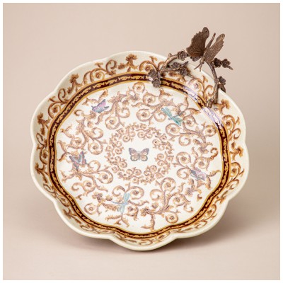 БЛЮДО ДЕКОРАТИВНОЕ  31X31X14.5 СМ