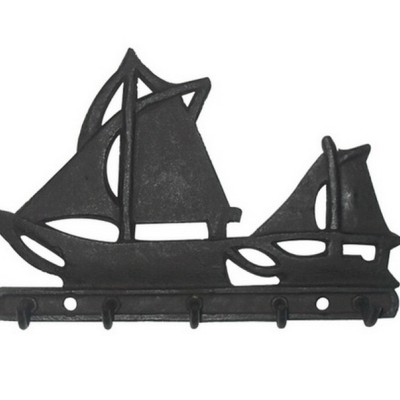 Вешалка чугунная "Лодка"