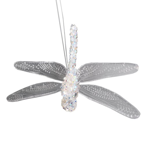 Украшение новогоднее "Стрекоза", L13,5 W8,5 H2 см Украшение новогоднее "Стрекоза", L13,5 W8,5 H2 см