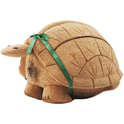 Чай в кокосе "Черепаха" зеленый