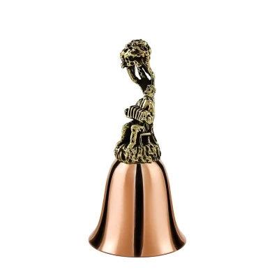 Колокольчик "Иван" медь-латунь с чернением