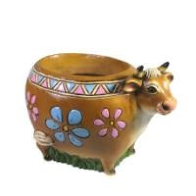 Садовое кашпо "Буренка"   