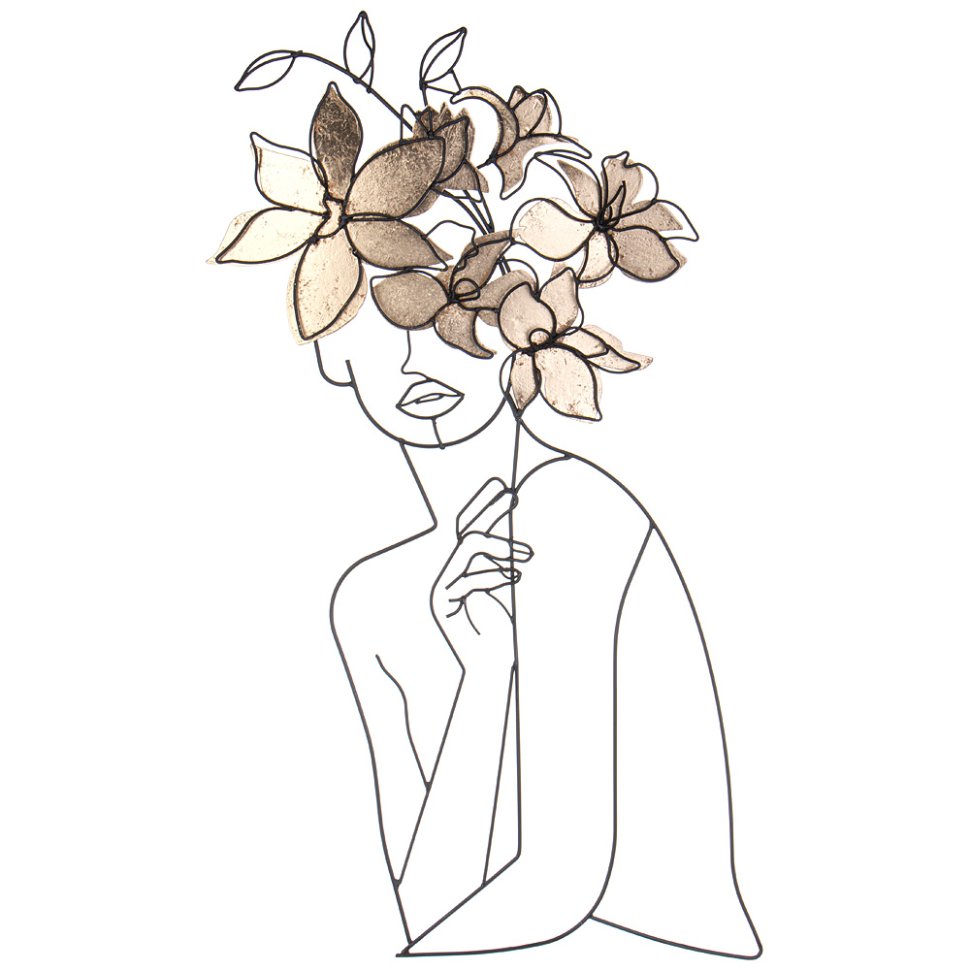 Панно Настенное Коллекция "Цветочная Симфония" 34,9*71,1*3,2 см Панно Настенное Коллекция "Цветочная Симфония" 34,9*71,1*3,2 см