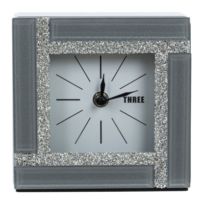 Часы настольные "Каменный орнамент"