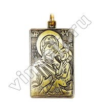 Подвеска "Богоматерь с младенцем"