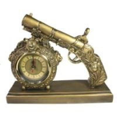 Интерьерные часы "Старинный пистолет"                 