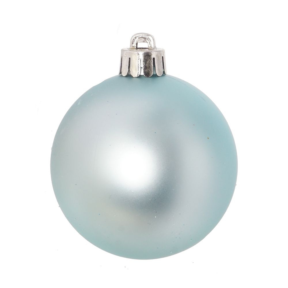 Набор из 6шт Украшение новогоднее Шар "Жемчужная сказка", D 6 см, L11,5 W6 H17 см