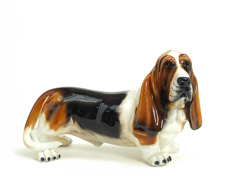 Статуэтка ростовая Бассет