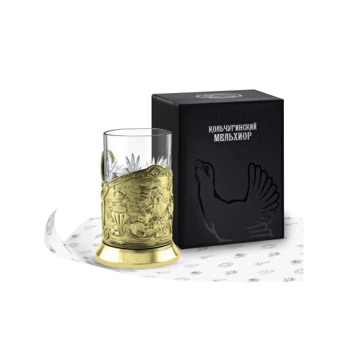 Набор для чаялатунный "Купчиха (Триумфальная)" Набор для чаялатунный "Купчиха (Триумфальная)"