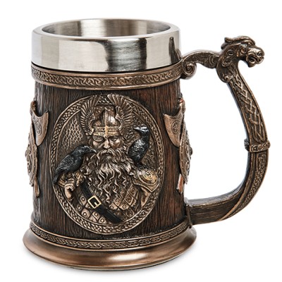 Пивная кружка "Могучий викинг"