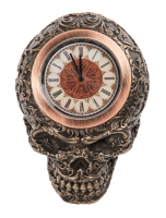 Статуэтка-часы "Череп"