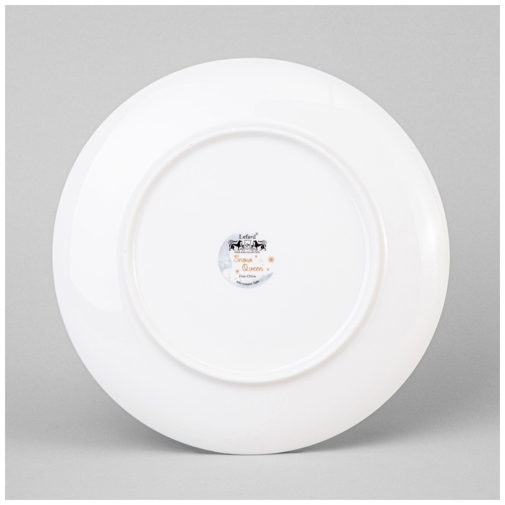 ТАРЕЛКА ЗАКУСОЧНАЯ LEFARD "СНЕЖНАЯ КОРОЛЕВА" 20,5 СМ (КОР=24ШТ.) ТАРЕЛКА ЗАКУСОЧНАЯ LEFARD "СНЕЖНАЯ КОРОЛЕВА" 20,5 СМ (КОР=24ШТ.)