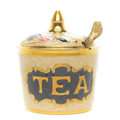 Чайница с ложкой "Индийский слон"