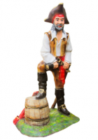 Декоративная садовая фигурка "Морской пират"