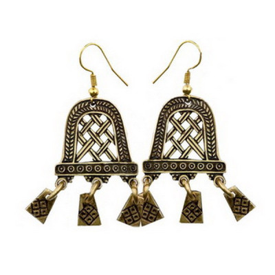 Серьги шумящие "Поле"