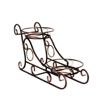 Цветочница "Подставка-санки"  