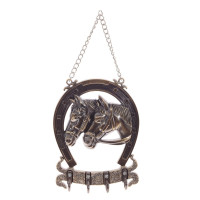 Ключница подвесная "Лошади", L12 W2,5 H23 см