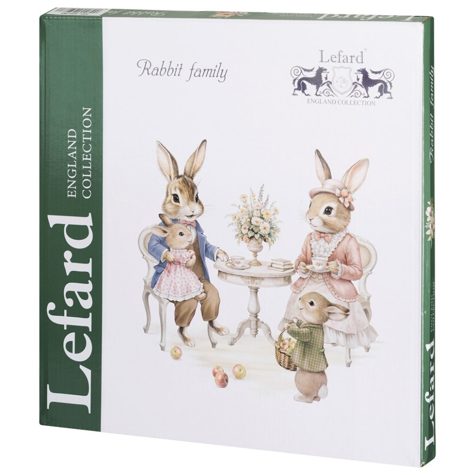 ТАРЕЛКА ОБЕДЕННАЯ LEFARD "RABBITS FAMILY" 25,5 СМ