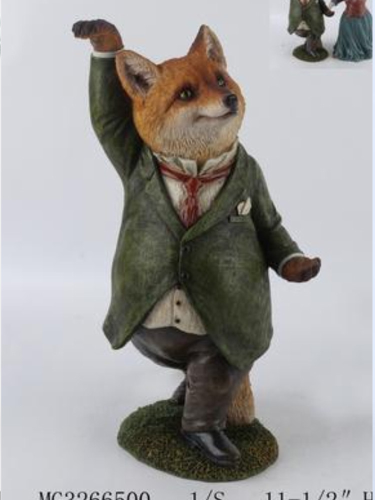 Фигурка интерьерная Лис танцующий