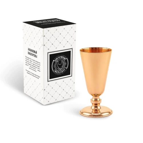 Рюмка "№4" медная полиров. Рюмка "№4" медная полиров.