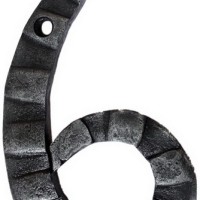 Декоративная цифра "6"